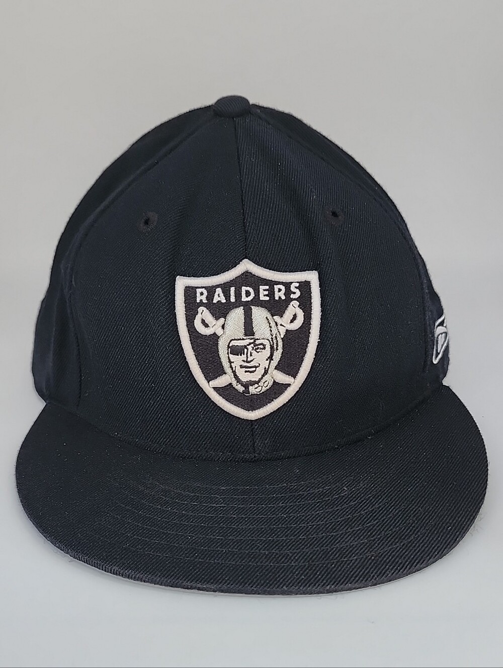 NFL Reebok Black and Silver Raiders Cap